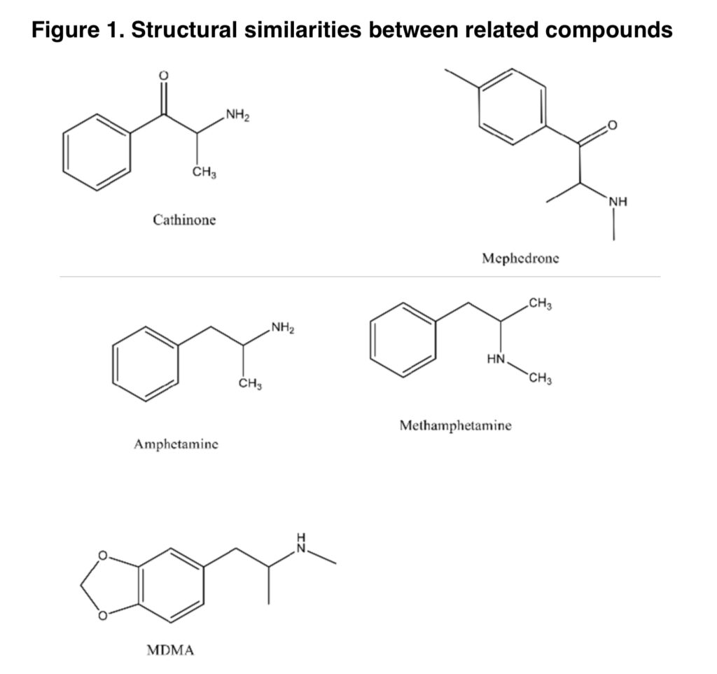 Effects of the combination of mephedrone and caffeine